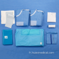 Pack de chirurgie universel stérile jetable pour hôpital